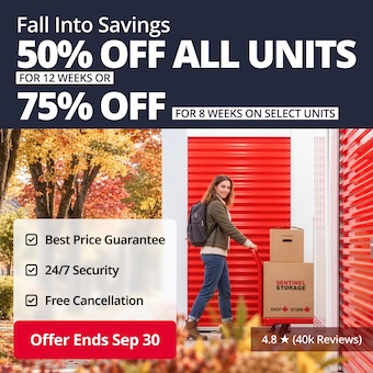 Sentinel Storage - self serve Promotion