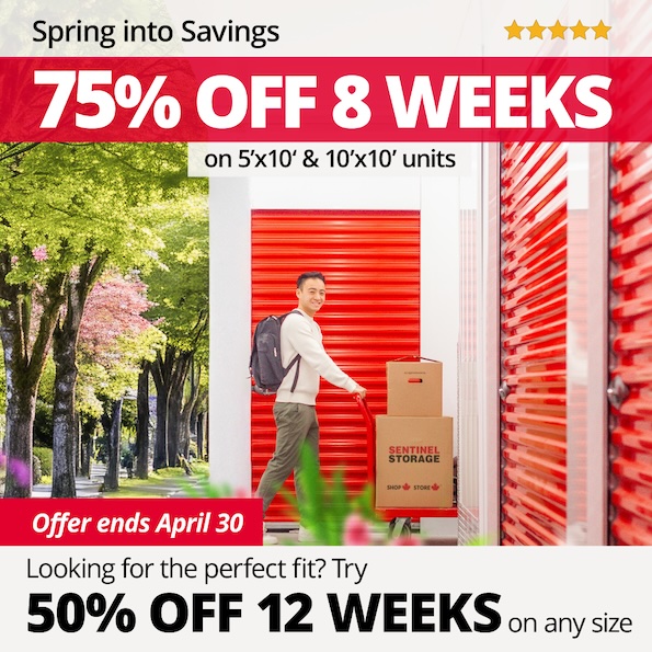 Sentinel Storage - self serve Promotion